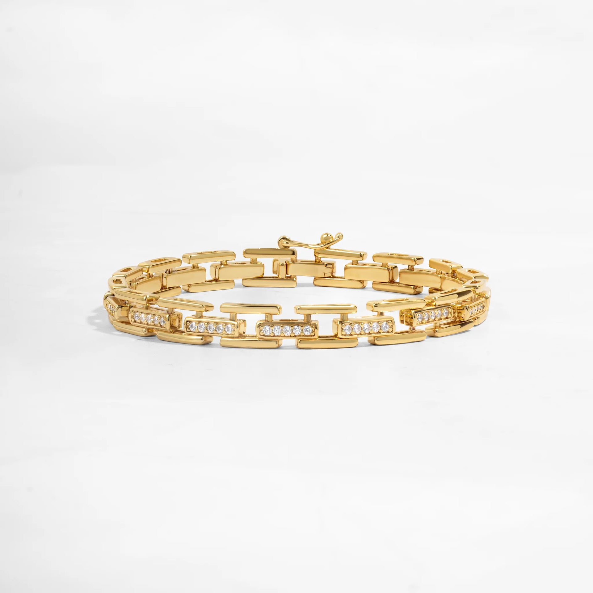 CZ Link Bracelet